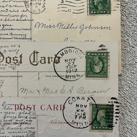 Vintage Thanksgiving Greeting Cards Lot‎ 3 - Picture 5 of 5